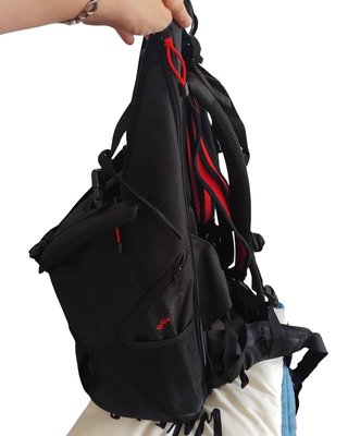 Mochila Transportín Perro XXL Negra Nueva