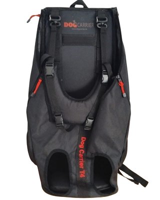 Mochila Transportín Perro XXL Negra Nueva