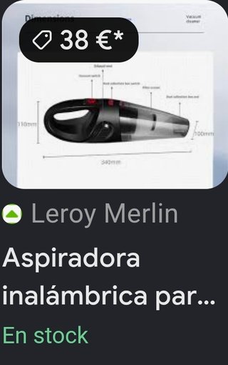 A ESTRENAR!! - Aspirador coche a batería VACLIFE