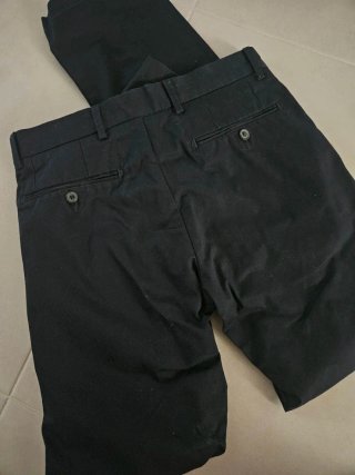 Pantalón Zara Man Talla 38 Negro