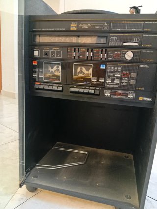 Tocadiscos Vintage Sentra Negro