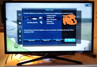 Smart TV Samsung 32 Full HD Accessori Cavo antenna