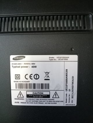Smart TV Samsung 32 Full HD Accessori Cavo antenna