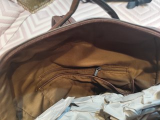 Mochila Il Bussetto azul y marrón - Emidio Tucci