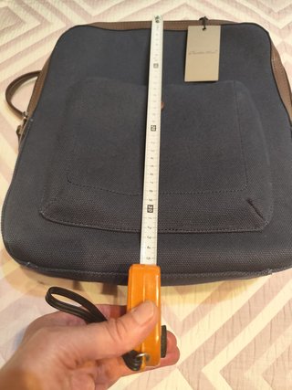 Mochila Il Bussetto azul y marrón - Emidio Tucci