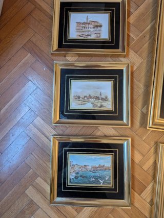Lote de Cuadros Antiguos