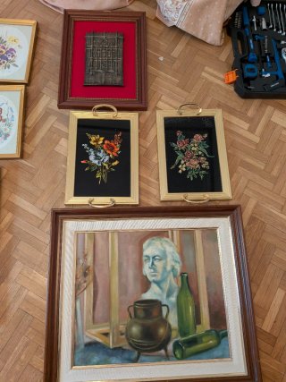 Lote de Cuadros Antiguos