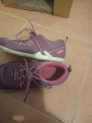 Zapatillas Xero Shoes Moradas y Rosas