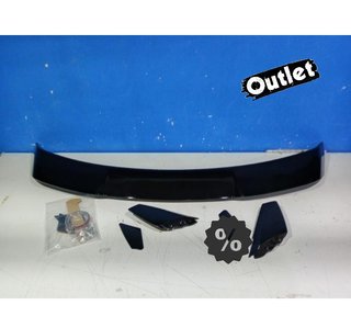 BY ALERÓN SPOILER PARA FORD MUSTANG 15-19 LOOK GT500 NEGRO