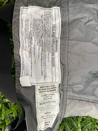 Mochila Porta Bebés Boba Gris