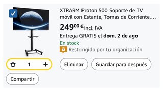 Soporte TV hasta 75” - Vertical/Horizontal