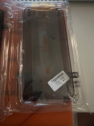 Protector Cristal Templado iPhone 16 Pro Max
