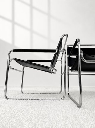 SILLÓN BAUHAUS MID CENTURY. ITALIA. 70s