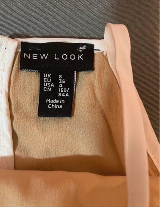 Top encaje blanco New Look T36