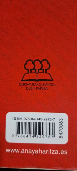 Libro de matemáticas, segundo de bachillerato