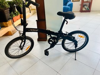 Bici Plegable b.Fold 3 Negra
