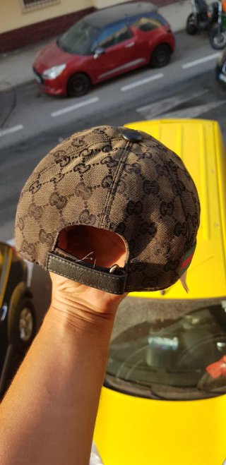 Gorra Gucci Marrón Multicolor