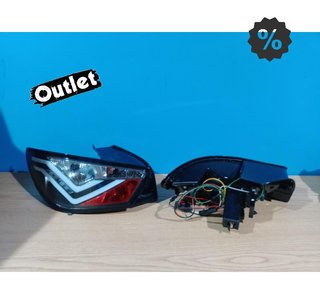 BY PILOTOS SEAT IBIZA 08-12 LIGHT BAR FONDO NEGRO 3 PUERTAS