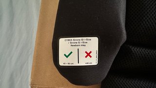 Reductor Cybex Sirona G recién nacido