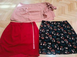 Lote 7 Faldas Cortas + 1 Regalo Negra