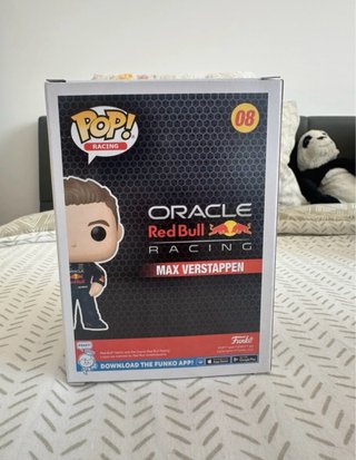 Funko Pop Max Verstappen 08 Red Bull Racing