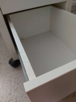 Cajonera Ikea con ruedas