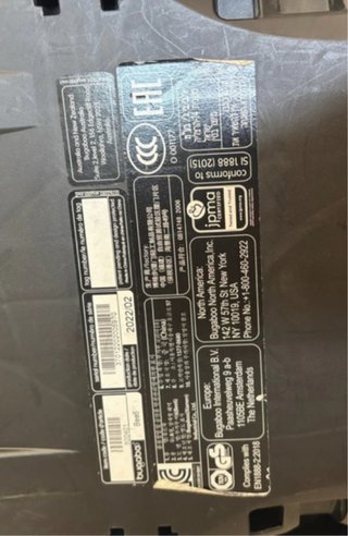 Capazo Bugaboo Bee 6 Negro
