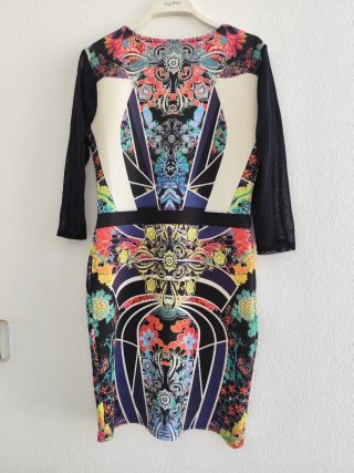 Vestido estampado talla S