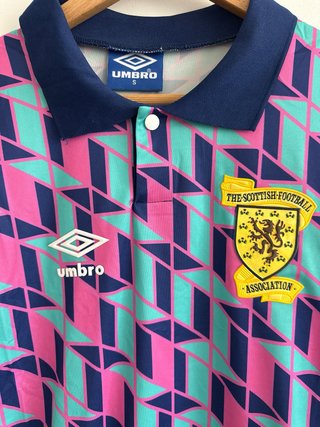Camiseta Escocia Retro Umbro Talla S