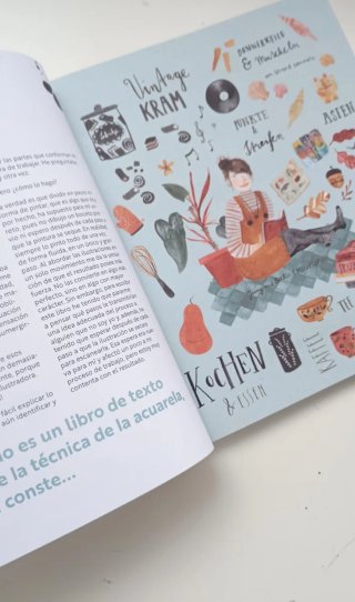 Libro Animales de Acuarela NUEVO