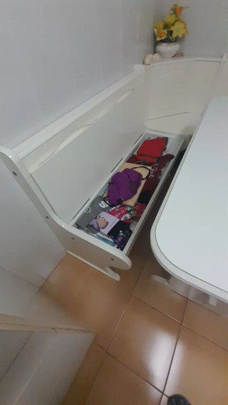 Mesa Rinconera Blanca