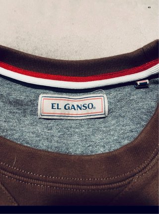 Jersey El Ganso Marrón y Gris