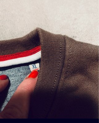 Jersey El Ganso Marrón y Gris