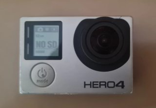 GoPro Hero 4 + Tarjeta Micro SD 32GB +accesorios