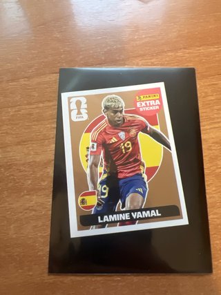 Extra sticker Lamine Yamal bronce