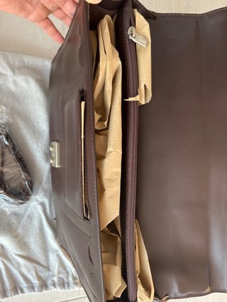 Cartera Ejecutiva Marrón Piel