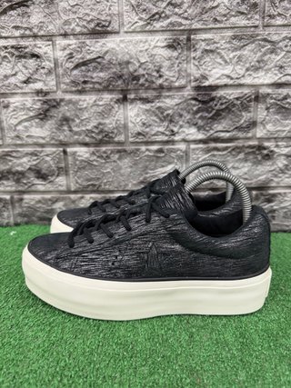 Converse 36.5 nere/argento