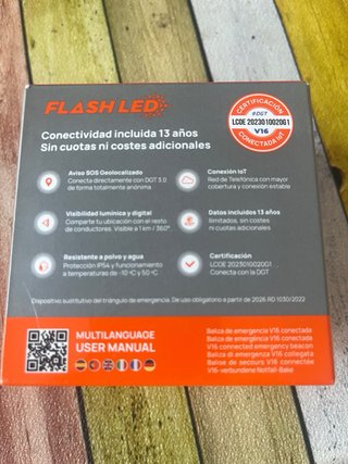 Baliza v16 incluye SIM