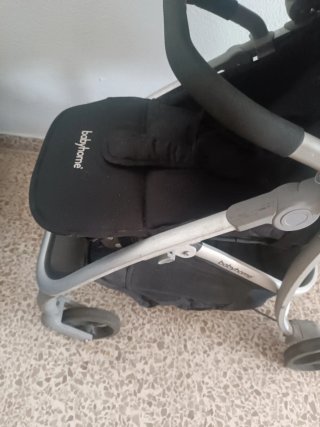 Carro Babyhome con plástico de lluvia