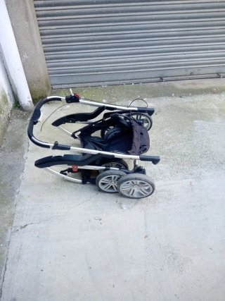 Carro para bebé con silla de coche