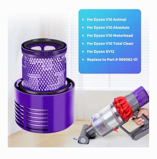 Filtri per Aspirapolvere Dyson V10 (4 pz)