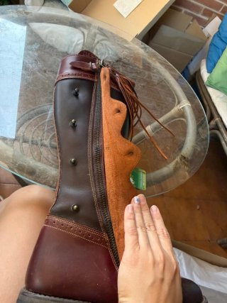 Botas de Montar Marjoman Cuero Marrón