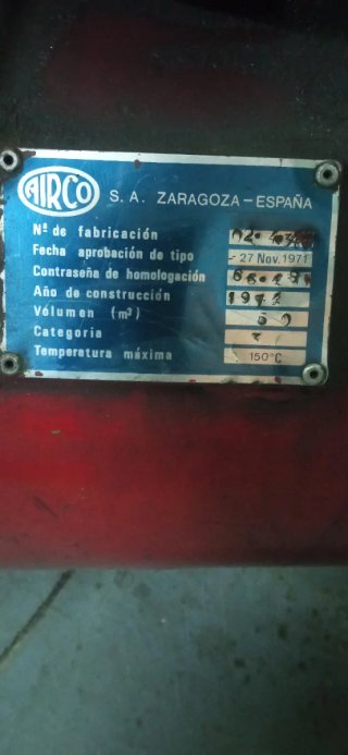 Compresor AIRCO rojo
