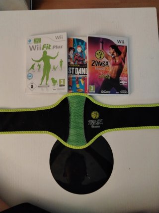 Pack Wii: Wii Fit Plus, Zumba, Just Dance 2014