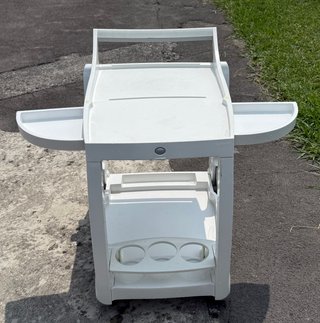 Camarera Nardi Garden Forniture Blanca