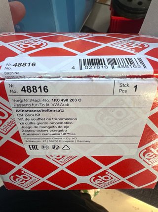 Fuelles Palier Audi VW FEBI Nuevos