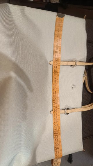 Bolso Tote Lauren Ralph Lauren Gris/Beige