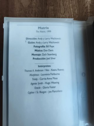 Matrix VHS