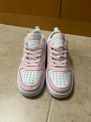 Nike Court Borough Low Recraft Rosa/Blanco