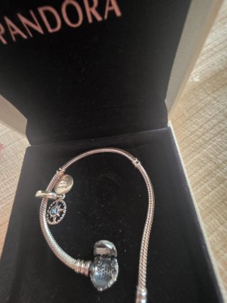 Pulsera Pandora Corazón y Brújula